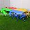 Environment protection plastic study table and chair set for kids