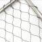 Stainless steel rope net, high-altitude anti-falling protective net, bird language forest steel wire buckle knitting
