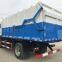 Hook arm garbage truck