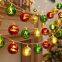 Multi-Mode LED Christmas Garlands - 10m 80LED, Battery-Powered for Xmas Tree & Party