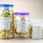 280ml plastic food grade pet can for dry food with aluminium ring pull lids