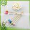 Top level high quality stylish bamboo twist fruit picks