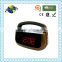 Top Quality LED Aux in Jack Portable Clock Radio