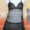 Sexy Transparent Quick Dry Lingerie Dress,hot Mesh Teddy Babydoll