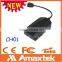 Black USB Hub with Card Reader Function