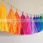 Festival Party Favor Decorations Tissue Paper Tassel