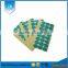 Wholesale print custom art paper glossy laminated small round carton sticker