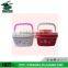 Japanese style Plastic Lunch Box with nice design and handle