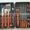 16pcs bbq set with aluminum case . BBQ Tool Set With Aluminium Box A