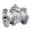 houde stainless steel products co.,ltd 2-pc flanged ball valve ,JIS standard