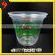 Factory Price Food Grade 180ml Plastic Clear Yogurt Cup and Lid