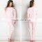 PajamasFor Women Bamboo Fiber Sleepwear Casual Long-sleeve lounge wear Women Pajama Set