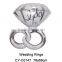Diamond Ring Shaped i do Foil Balloon For Wedding Decoration