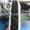 New pattern motorcycle tire with butyl or natural rubber tube