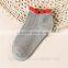 cheap baby yellow orange short toe socks