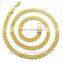 6mm Stainless Steel Necklace Flat Mesh Chain Gold Necklace Designs in 10 grams 91801