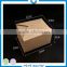 Take away custom square food pail/ wholesale deli kraft packing hot food paper box