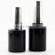 black empty uv gel nail polish glass bottle container