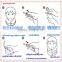 Portable Blue Fashion Soft Neck Air Tractor Stress Air Cushion Device Neck