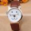 2016 fashion Cartoon Unisex cheap children women watches cute lovely cat bear watch faces fancy watches for kids wrist watch