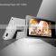Multi-function Magnetic or Hang Out Led Video Badge/ Advertising Name Tag With Metal And Plastic Housing/3 Inch Name Badge