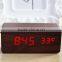 2015 new Hot selling digital LED wooden clock S712 meet CE and Rohs best for gift