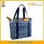 Custom Logo Printed Insulated Shopping Cooler Tote Bag With Front Pocket