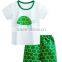 2016 Wholesale children 's fancy simple Summer sets