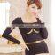 Women's Lace Embroidered Long Sleeve Inner Wear Thermal Underwear