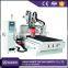 3D woodworking center with 8 tools in disc /Door sculpture wood carving cnc router