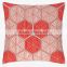 patchwork geometric backrest cushion for cars