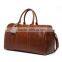 China supplier popular style comfortable genuine leather luggage bag
