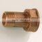 high quality brass Gas meter connector/Brass fitting connector for gas meter