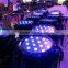ce rohs 54*3w rgbw ip65 waterproof stage light led par