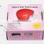 Professional Cheap Mini Red Heart Shape 3W OEM Nail Art Curing UV Lamp Nail Led