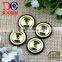 Guangzhou Metal snap button manufactory black button for leather