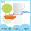 Promotion customized heat resistance smile silicone cup coaster