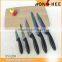 Newest Design High Quality Power Coating Kitchen Knife Set