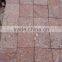 Fan Shape Paving Stone, red porphyry Paving Stone, red porphyry cube stone