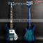 DS-EB6011 Blue Color Canadian Maple Neck Bass Guitar