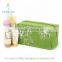 Ladies very cheap price cosmetic bag canvas toiletry bag lily flower pattern tote make up bag small fresh pouch