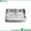 Could be customized double hand made bowl stainless steel kitchen sink