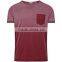 100% Cotton Pigment Sprayed Mens Tshirts