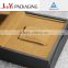 Luxury packaging branded pocket watch box wood