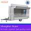 2015 hot sales best quality show room food cart australia standard food cart standing food cart