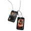 Metal Epoxy Dog Tag with Chain