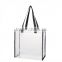 Reusable Luxury Fashion stylish designer transparent shopping bag