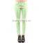 2015 Fashion New Wholesale Women Ladies Candy Color Fruit Jeans New Design Denim Jean Pant JXQ927