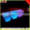 LED light flower pot modern indoor low square planter pot with LED light