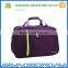Women Purple Canvas Pictures of Travel Bag With Two Front Pockets